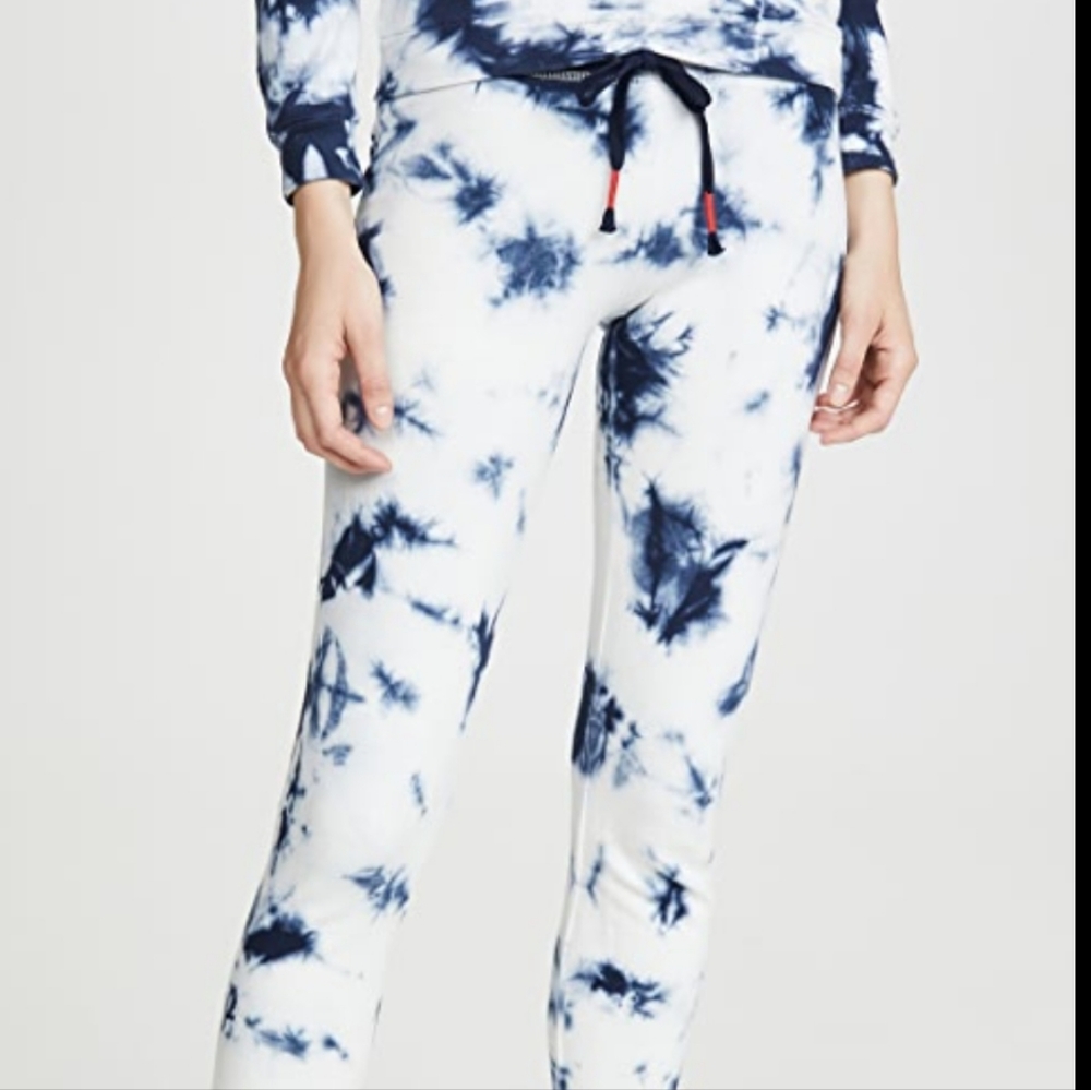 P.J. Salvage Blue Tie-Dye Jogger Pants - Picture 2 of 6
